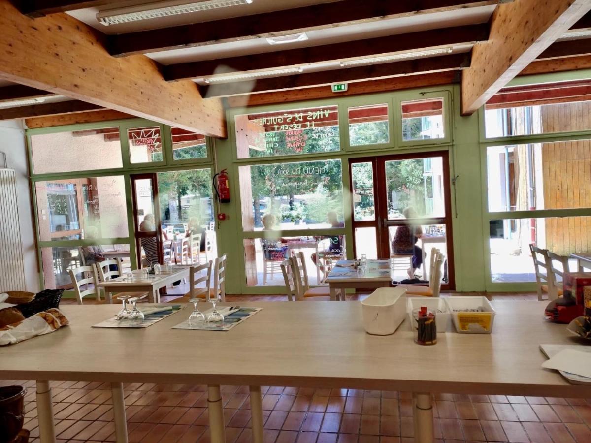 Le Pont Du Moulin Hotel Saint-Sauveur-Camprieu ภายนอก รูปภาพ